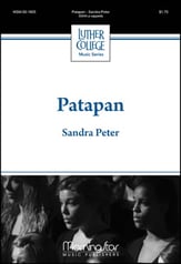 Patapan SSAA choral sheet music cover